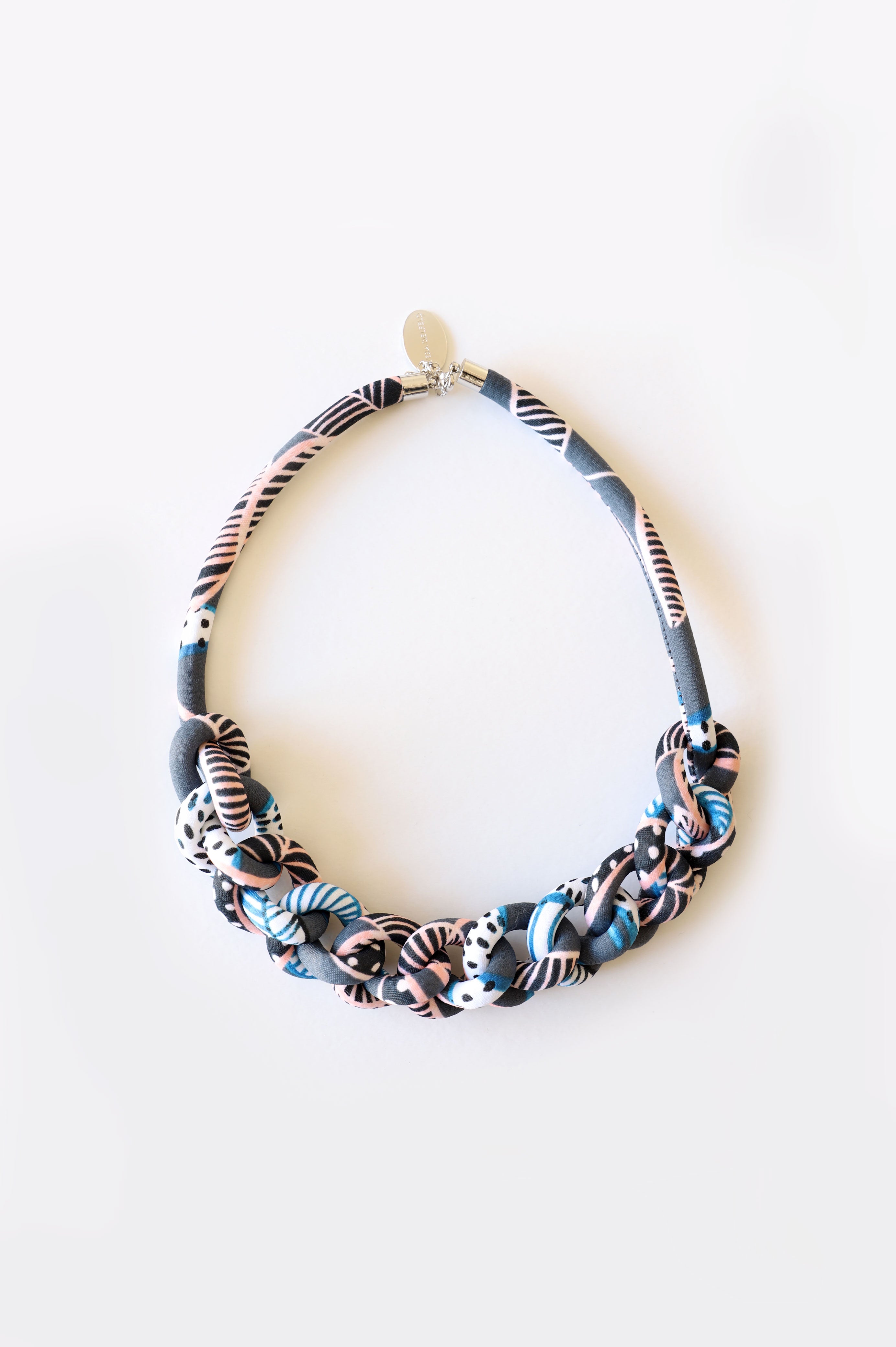 Collar Cadena Print Hojas