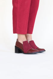 Zapato Maqui burdeo