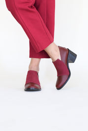 Zapato Maqui burdeo