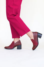 Zapato Maqui burdeo
