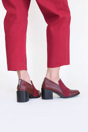 Zapato Maqui burdeo