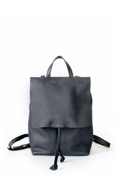 Mochila N.1 Mediana – Negro Grano Soft