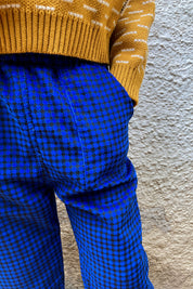 Pantalón cotelé pata de gallo