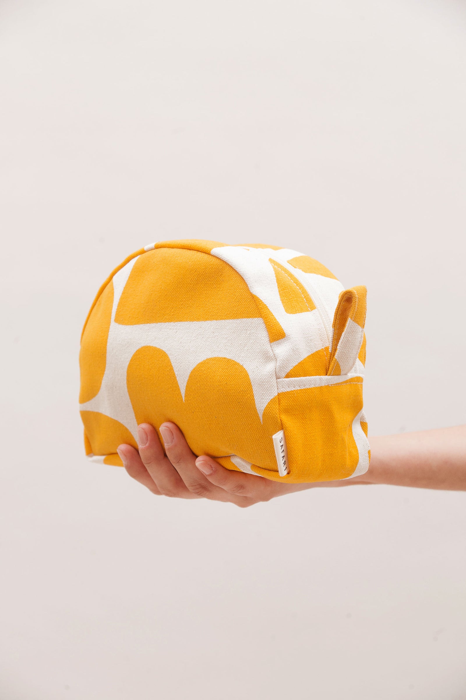 Estuche circular Mapu Amarillo